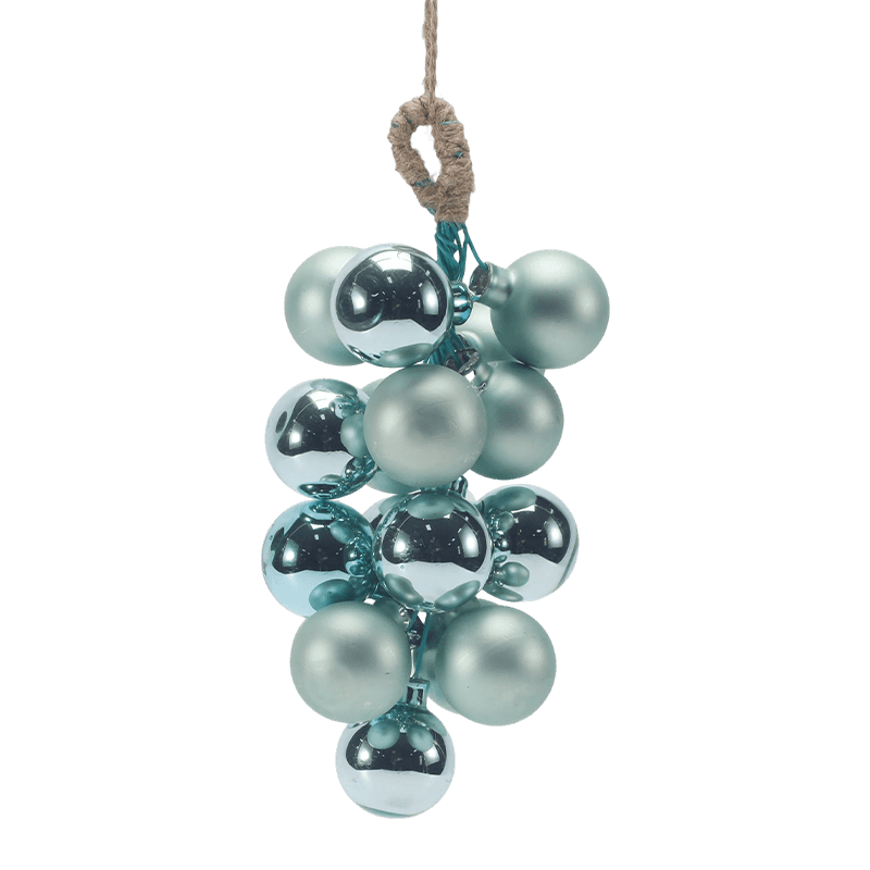 Grape Cluster Glas Juldekoration