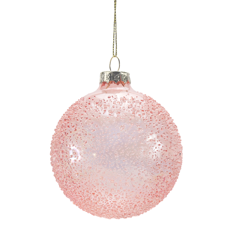 888 cm Handblåst julgranskula av glas